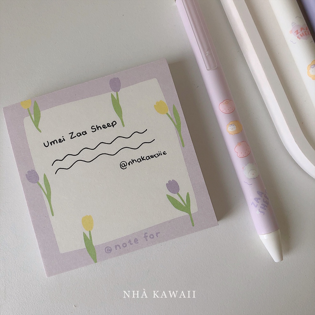 Bút gel bấm Umei Sheep mực đen ngòi 0.5mm || Nhà Kawaii