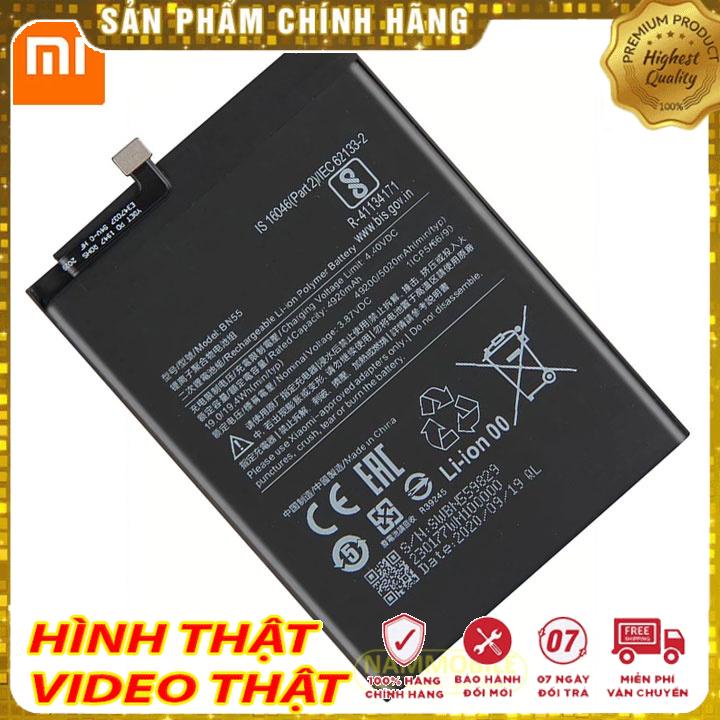Pin Xiaomi Redmi Note 9S BN55-NO9S 5020mAh Zin + Tặng Keo Dán Pin + FreeShip