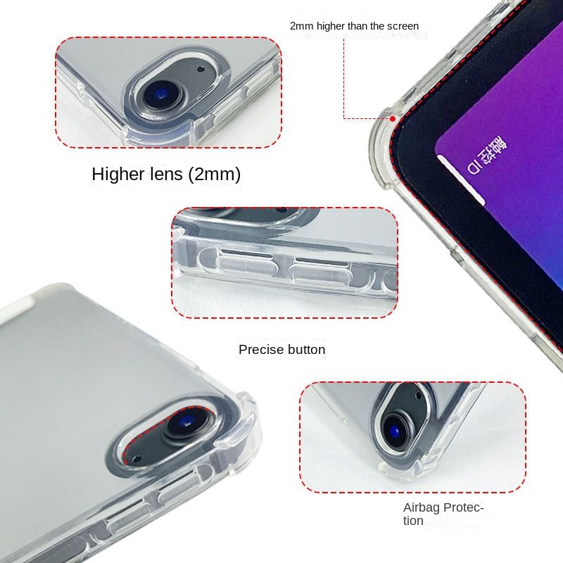 Ốp Máy Tính Bảng TPU Cho iPad Air 4 10.2 Gen7 / Gen8 / 9 Air4 / 5 10.9 gen5 / gen6 9.7 Air3 10.5 / Air1 / 2 9.7 Pro11 Pro 12.9 2021