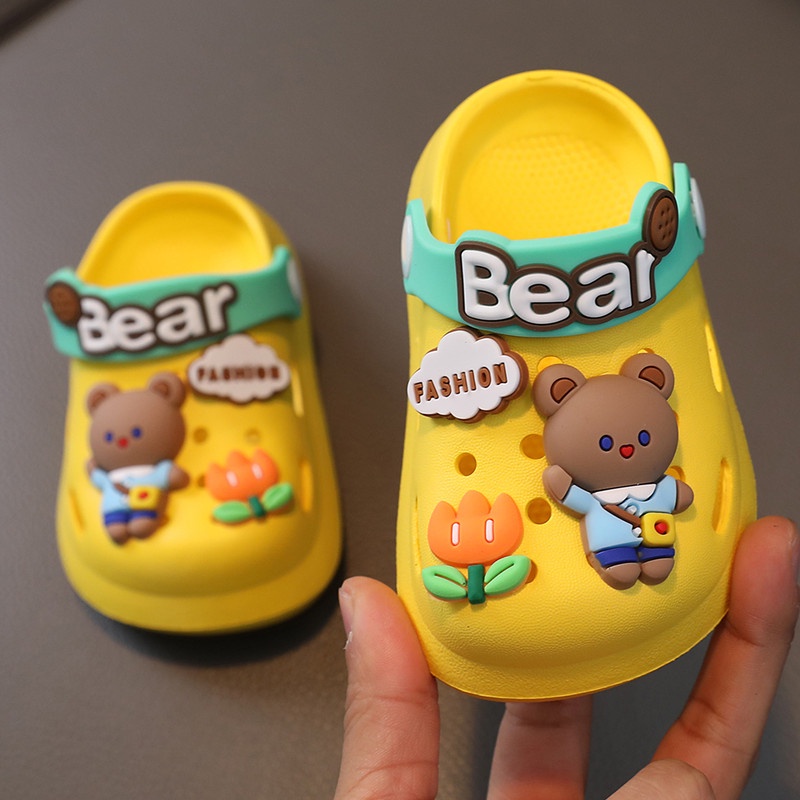 Dép Sandal Bằng EVA Họa Tiết Hoạt Hình Sở Thú Dễ Thương Cho Bé Gái