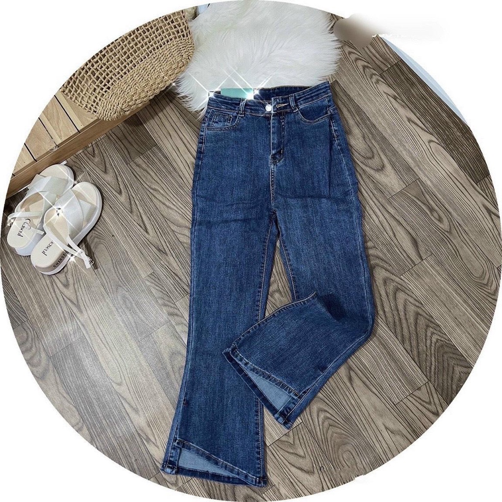 Quần loe 9 tất sẻ lai Q191