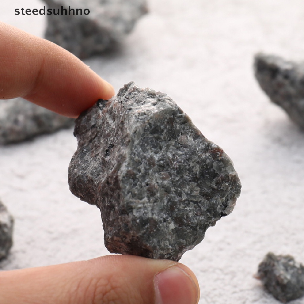 Steedsu Đá Lửa Tự Nhiên Syenite UV Khoáng Chất Thô hhno