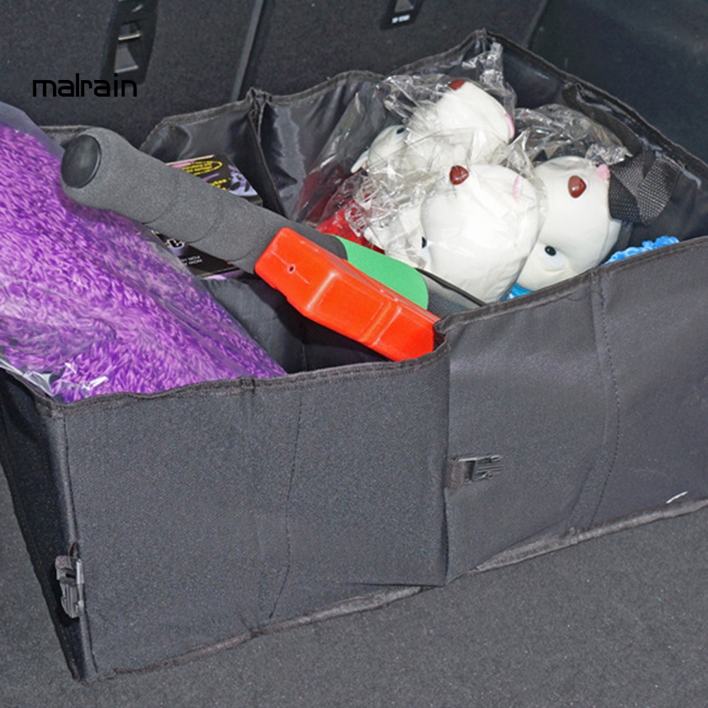 Túi Đựng Đồ Chơi / Thực Phẩm Sức Chứa Lớn Có Thể Gấp Gọn Tiện Dụng Cho Xe Hơi / Xe