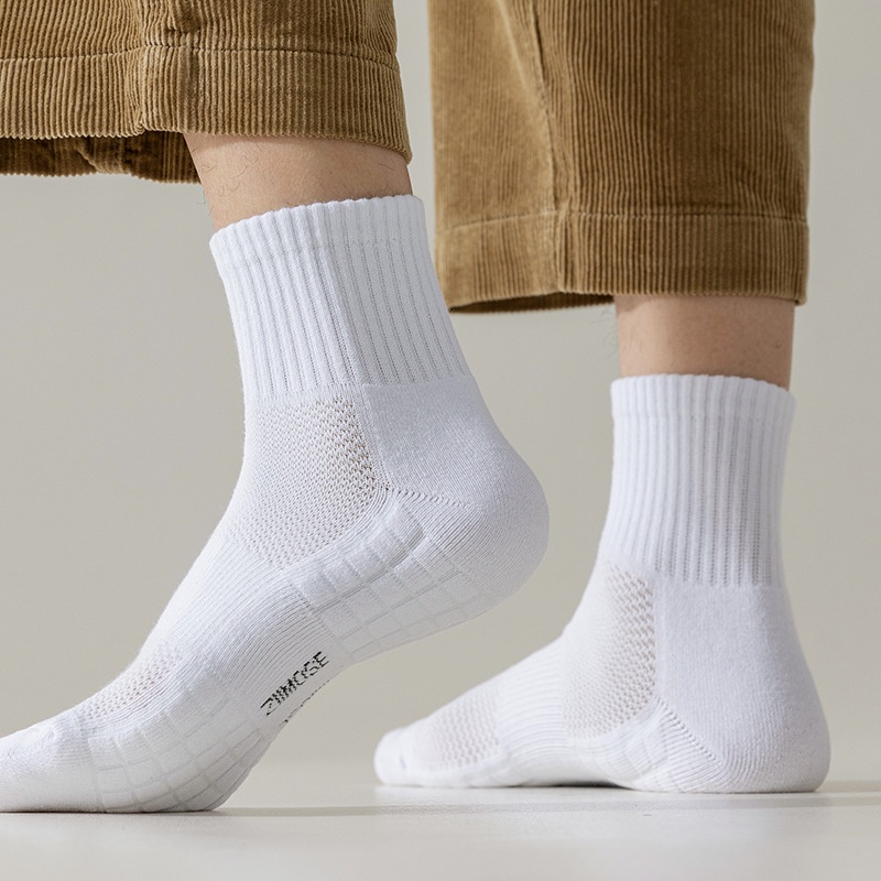 1 Đôi Tất Chân Thể Thao Chống Trượt Thoáng Khí Cho Nam
