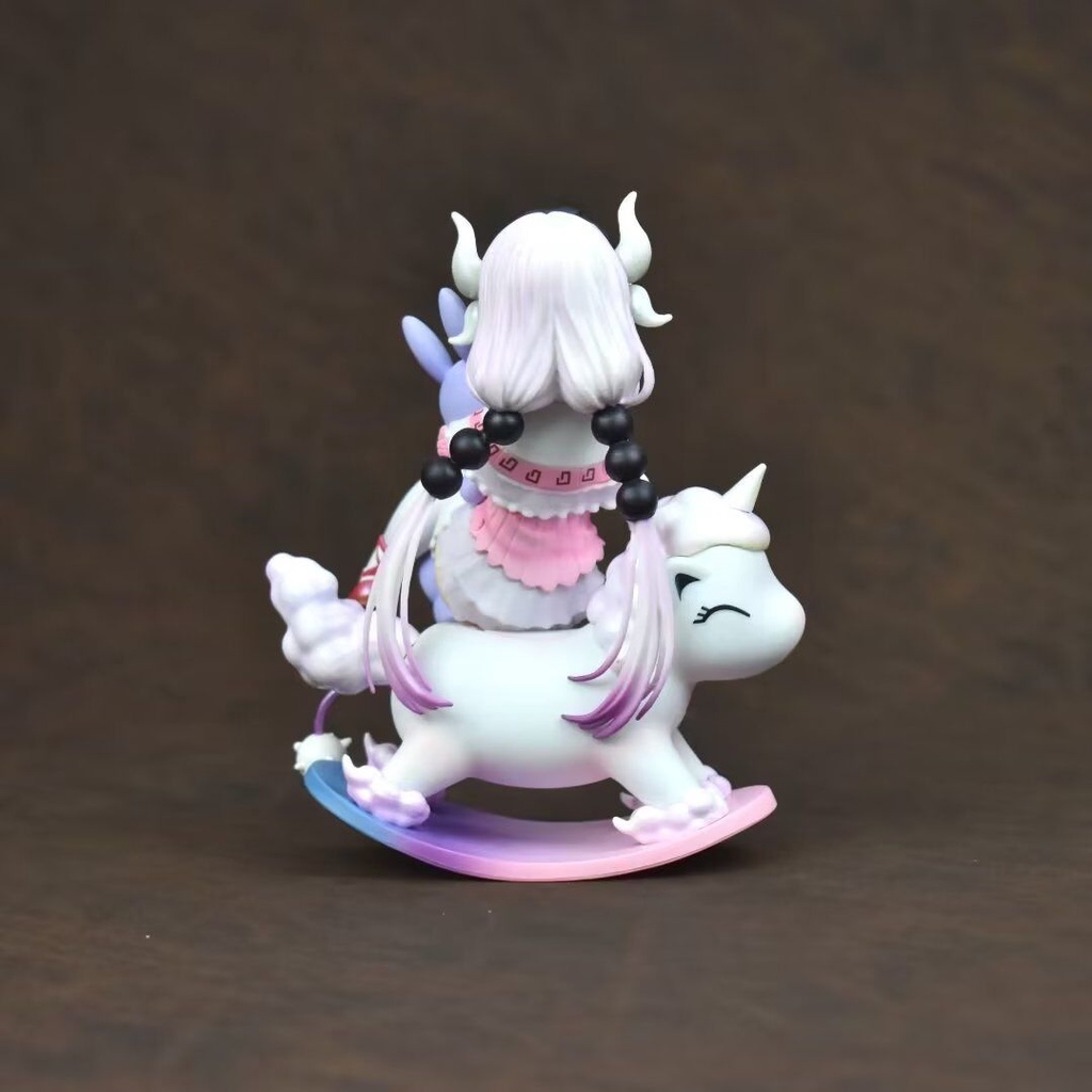 Jason Miss Kobayashis Dragon Maid Kanna Kamui Action Figure Unicorn Swinging Trojan Horse Model Dolls Toys For Kids