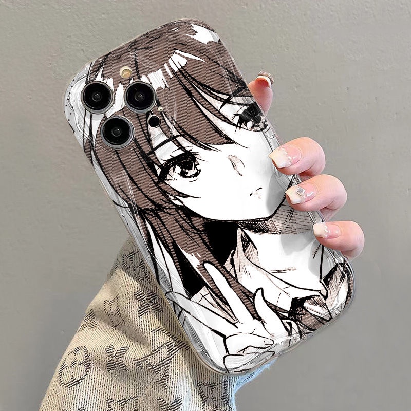 ✅Ốp Điện Thoại Mềm Trong Suốt Viền Cong Chống Sốc Cho iPhone14 / 13promax 12 / 11 7 / 8p xs / xr