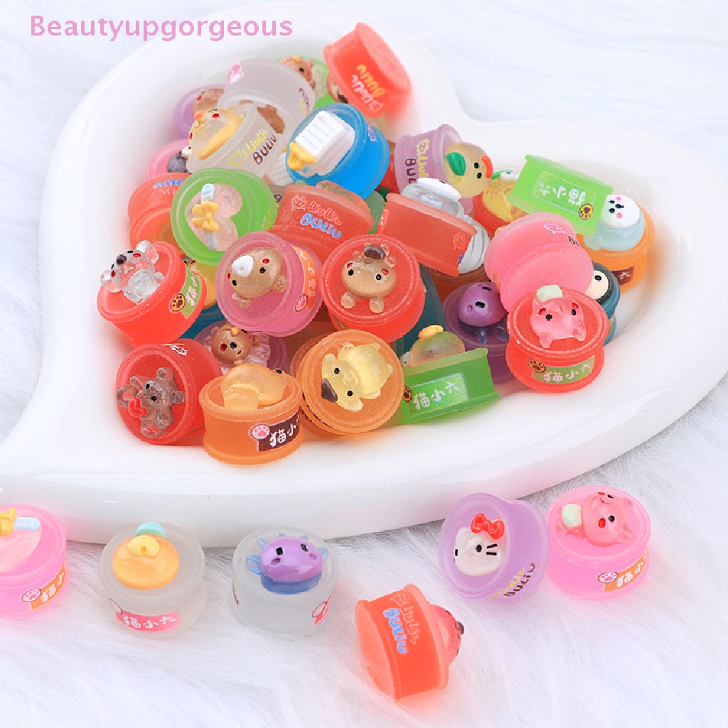 Bộ 2 Mô Hình Mèo Dạ Quang Trang Trí Tiểu Cảnh DIY