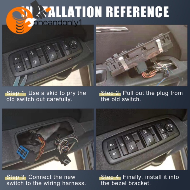 Công Tắc Điều Khiển Cửa Sổ Xe Hơi 3M5T-14A132-AG Cho Ford Focus Mk2 C-max