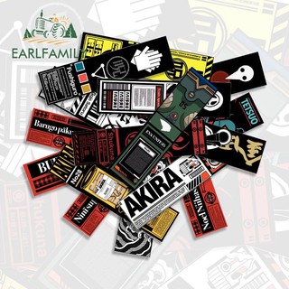 Earlfamily 13cm Nhật Bản Slap Xe Miếng Dán Mũ Bảo Hiểm Laptop Xe Máy Vinyl Chống Thấm Nước Decal Thích Hợp Cho Mọi Bề Mặt Làm Sạch Bằng Và Mịn