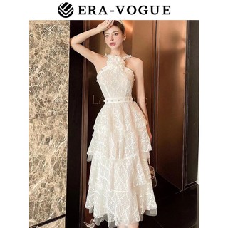 ZY·HT 🌷đầm đi đám cưới váy dự tiệc đám cưới chân váy nữ váy bánh bèo tiểu thư váy trắng tiểu thư Y1294