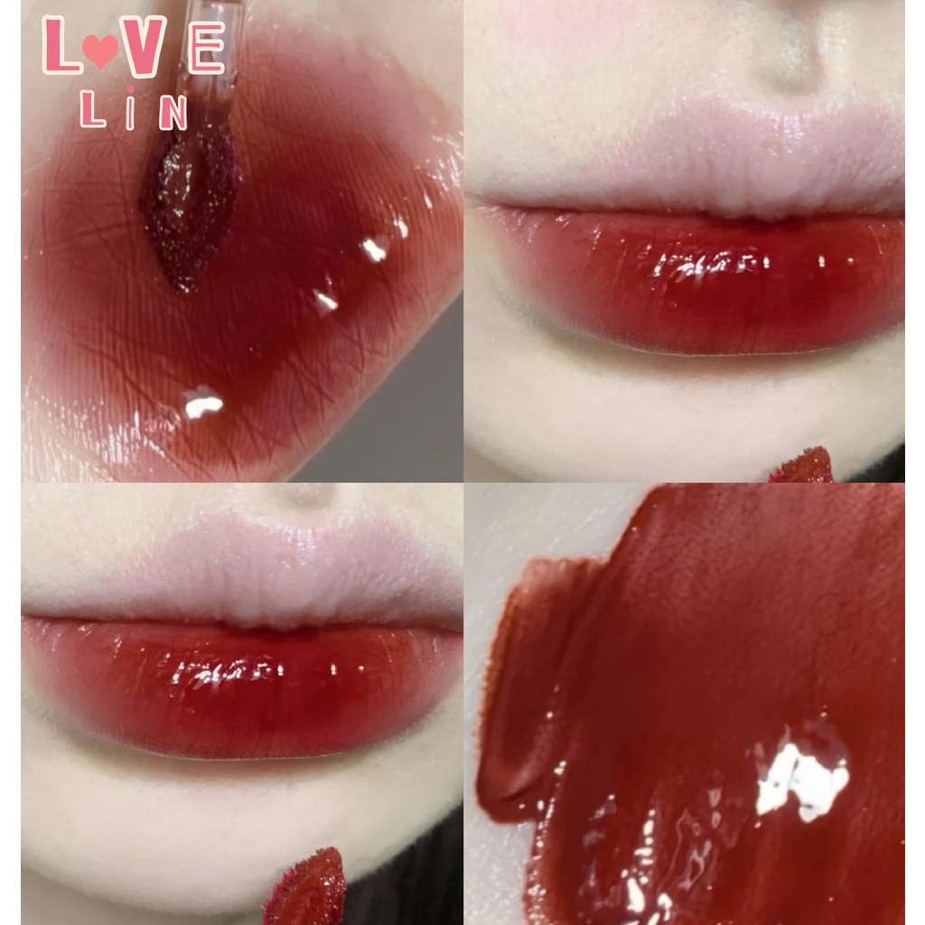 [lovelin] Son Môi Gege bear Màu Bóng Nhẹ Nước Mát Mẻ Tráng Gương Sáng Bóng Vui Nhộn Dành Cho Học Sinh Tiệc Tùng Đầu micro tipsy pout