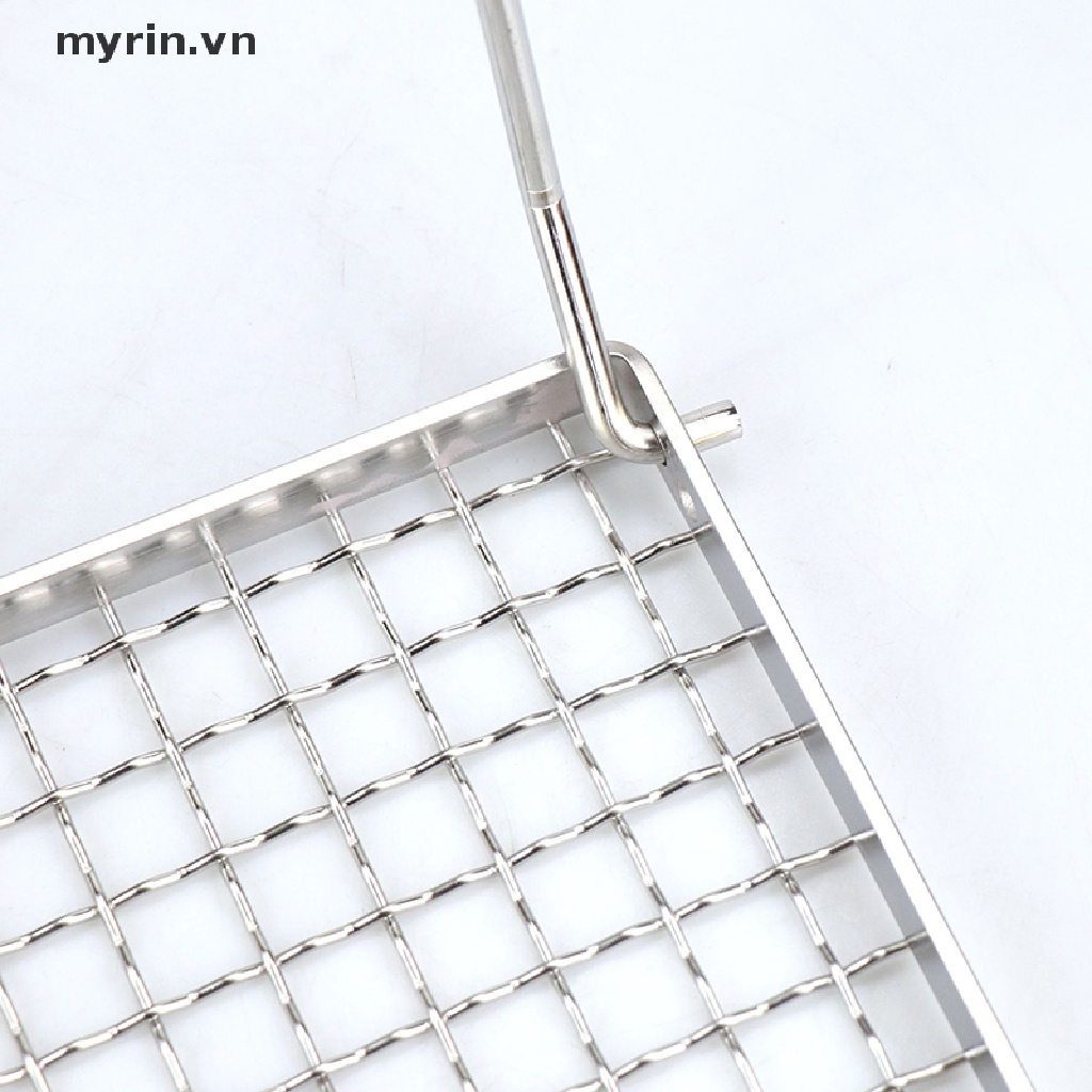 Vỉ Nướng BBQ Bằng Thép Không Gỉ Có Thể Gấp Gọn Tiện Dụng