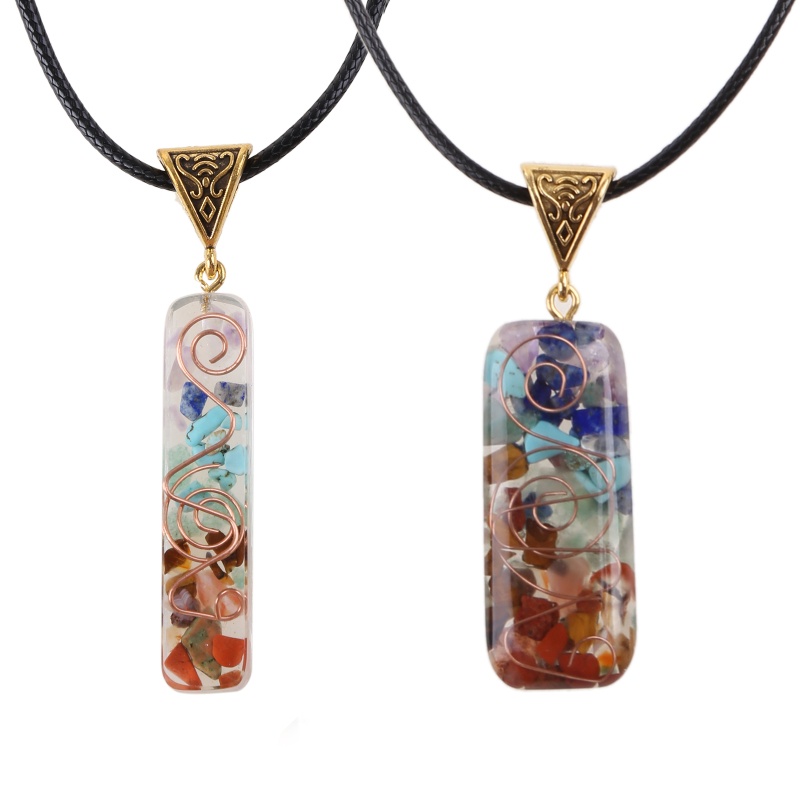 Vòng cổ Lọc Năng Lượng Luân Xa 7 Chakra Giúp Giảm Căng Thẳng