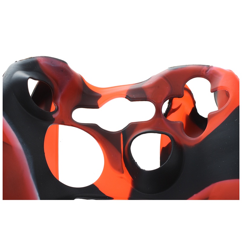 Bộ 1 Vỏ Bọc Silicone Cho Tay Cầm Chơi Game Xbox 360 Họa Tiết Rằn Ri + 20 Vỏ Bọc Bảo Vệ Bằng Silicon