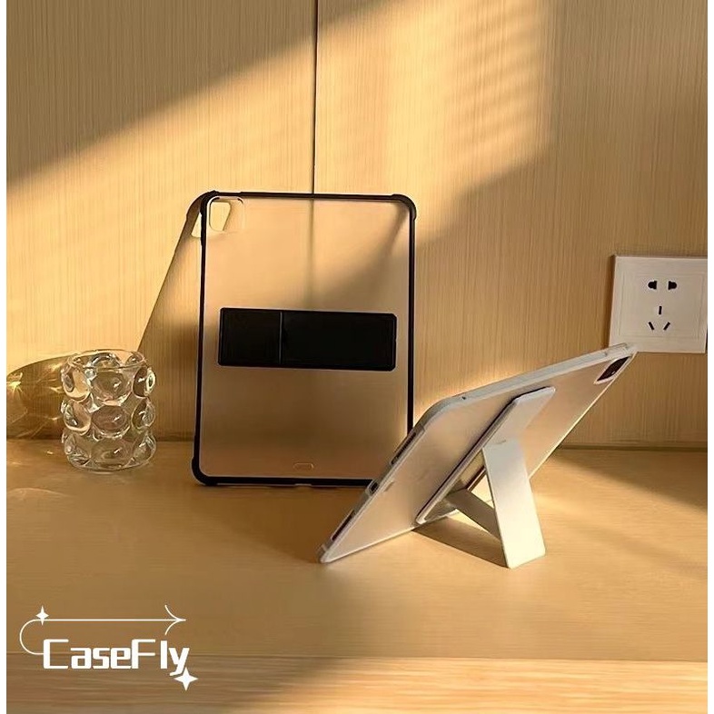 Ốp Bảo Vệ Máy Tính Bảng Bằng PC + TPU Kèm Giá Đỡ Cho Ipad Air 5 4 3 / Pro 11 10.5 / 10.2 9.7 12.9 Inch 10th 9th 8th 7th 6th 5th