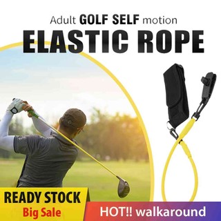 PGM Golf Swing Elastic Rope Adjustable Hitting Force Trainer Golf Training Aids