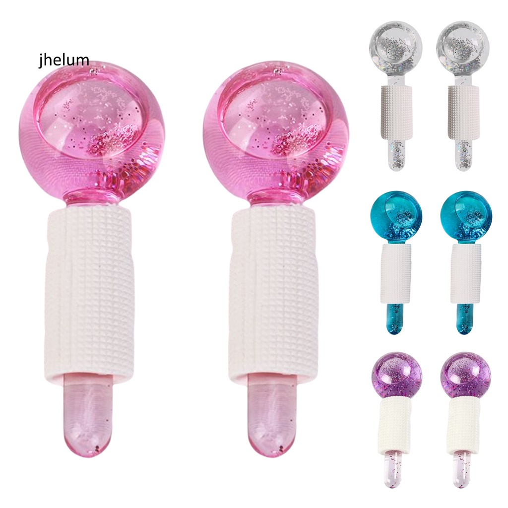 Bộ 2 Cây Lăn Tinh Chất Ion Âm Chăm Sóc Da Mặt Làm Sáng Tông Màu Da