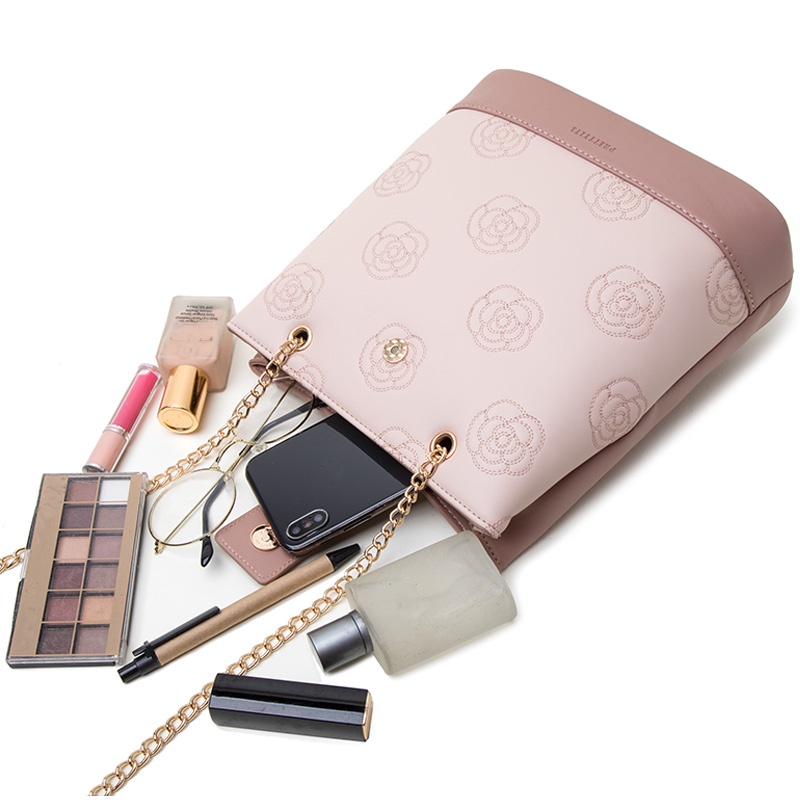 Túi Đeo Chéo Mini Họa Tiết Hoa Thời Trang Cho Nữ