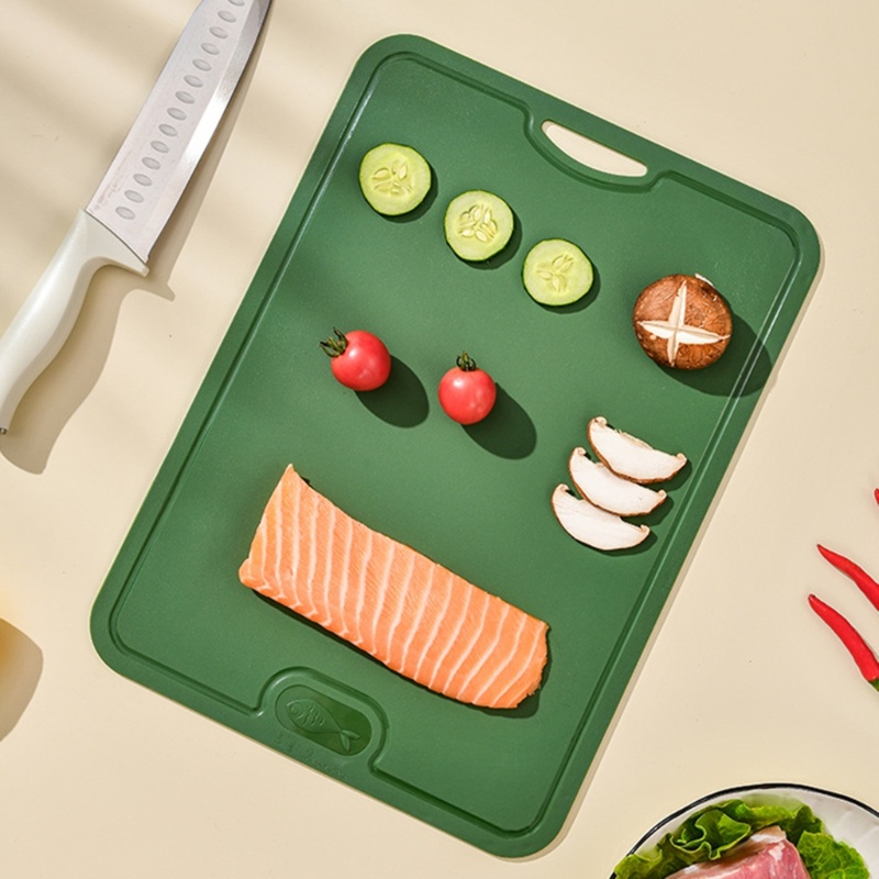 Thớt Cắt Thực Phẩm Phân Loại Linh Hoạt Kèm Lỗ Treo Tiện Dụng Cho Nhà Bếp