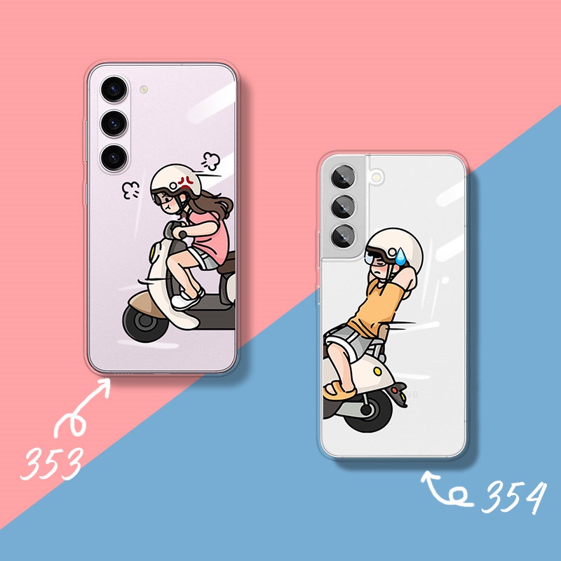 Ốp Điện Thoại Trong Suốt Cho Samsung S23 Ultra S20 S21 FE A34 A54 S10 S9 S20 S21 Plus S22 Ultra Note 9 10 Plus 20 Ultra 5G