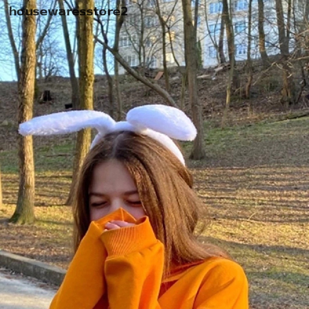 Băng Đô Tai Thỏ 2] Bằng Lông Nhung Dùng Hóa Trang Tiệc Phục Sinh