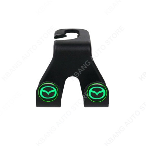 Bộ 2 Móc Treo Đồ Gắn Sau Ghế Xe Hơi Phát Sáng Cho Toyota Honda Mazda Mercedes