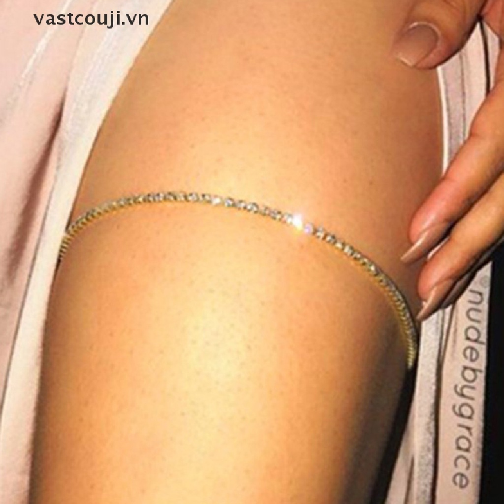 Chuỗi Vòng Đeo Đùi Bằng Kim Loại Gợi Cảm Cho Nữ