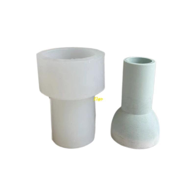 Khuôn Silicone Làm Đế Nến Bằng Xi Măng DIY