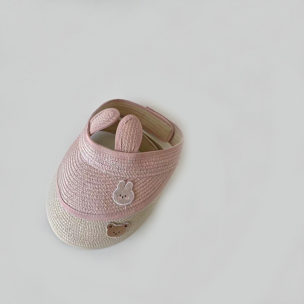 Mũ Chống Nắng Hở Chóp Bảo Vệ Khỏi Tia UV Cao Cấp Thời Trang Theo Phong Cách Hàn Quốc Cho Bé