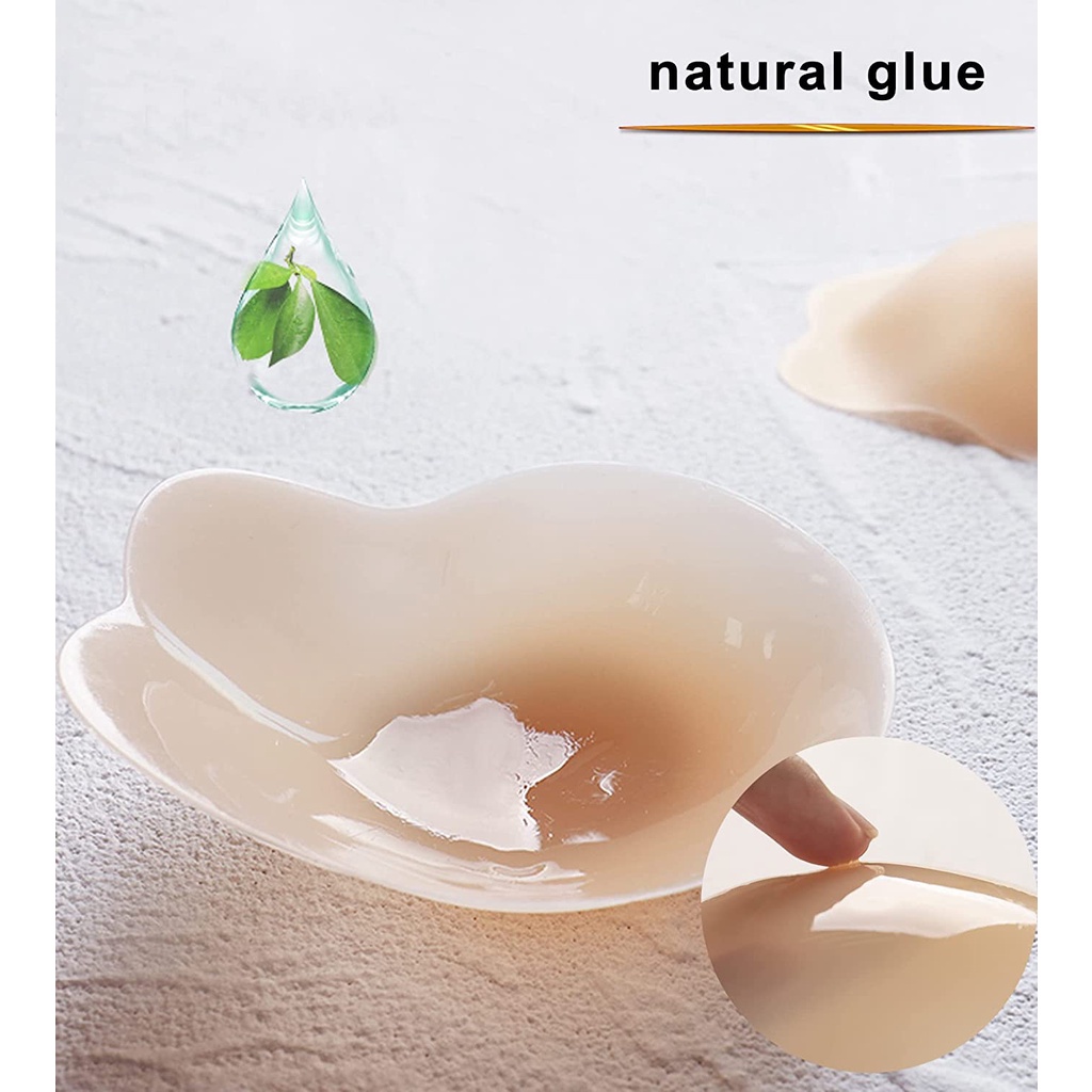 Miếng Dán Nâng Ngực Bằng Silicone Siêu Mỏng Không Dây Có Thể Tái Sử Dụng Cho Nữ