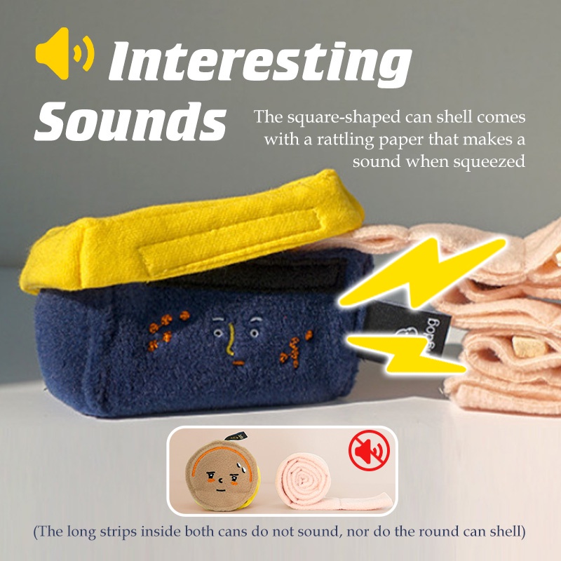 HamshMoc Đồ Chơi Nhồi Bông Mềm Mại Huấn Luyện Cún Cưng IQ Giảm Căng Thẳng