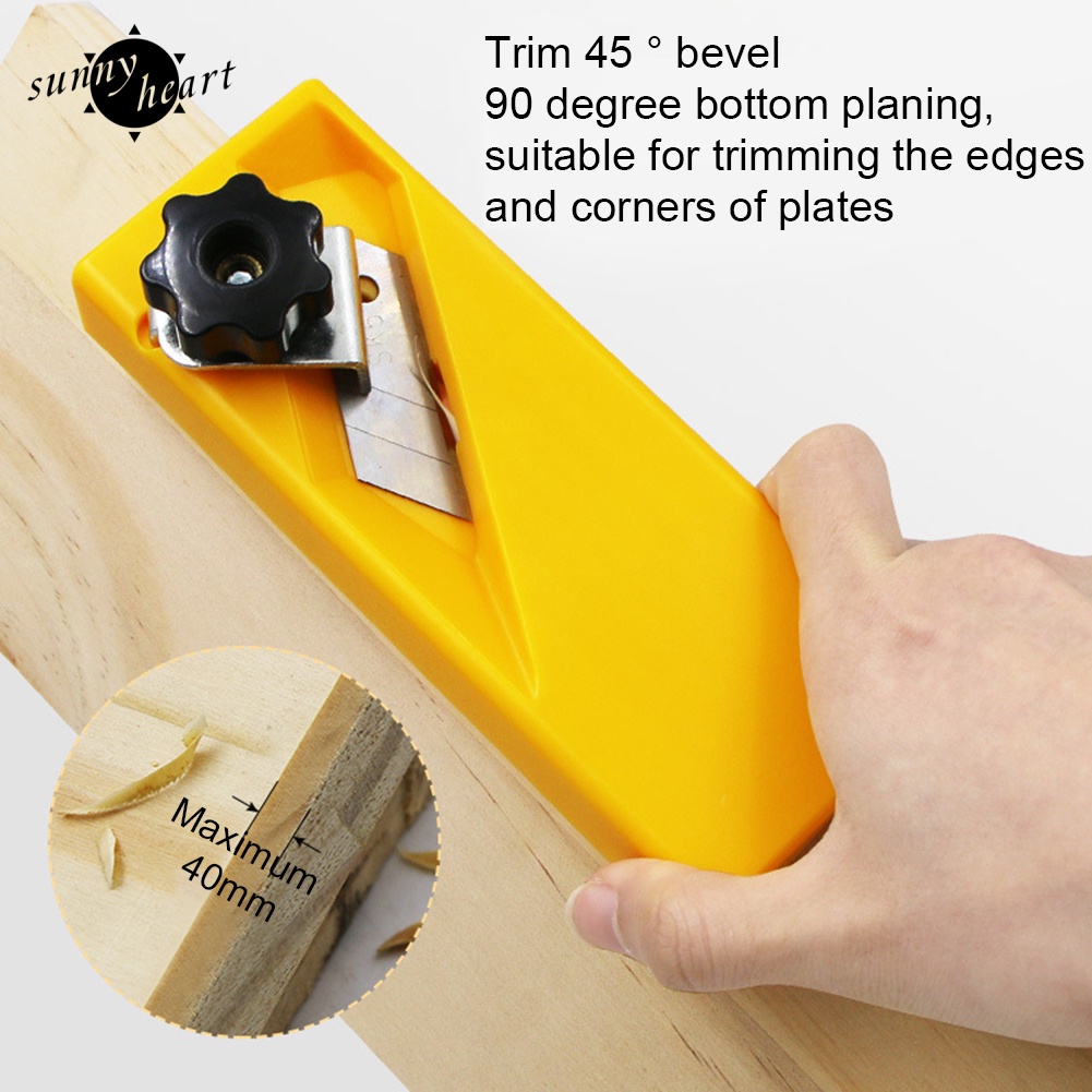 Sunnyheart Dụng Cụ Chặn Cạnh Gỗ Trái / Phải