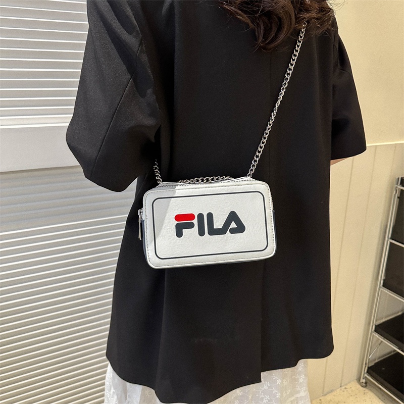 Túi Xách đeo Chéo Nữ Fila Da PU Cỡ Lớn Túi đeo Vai Du Lịch Thời Trang Unisex