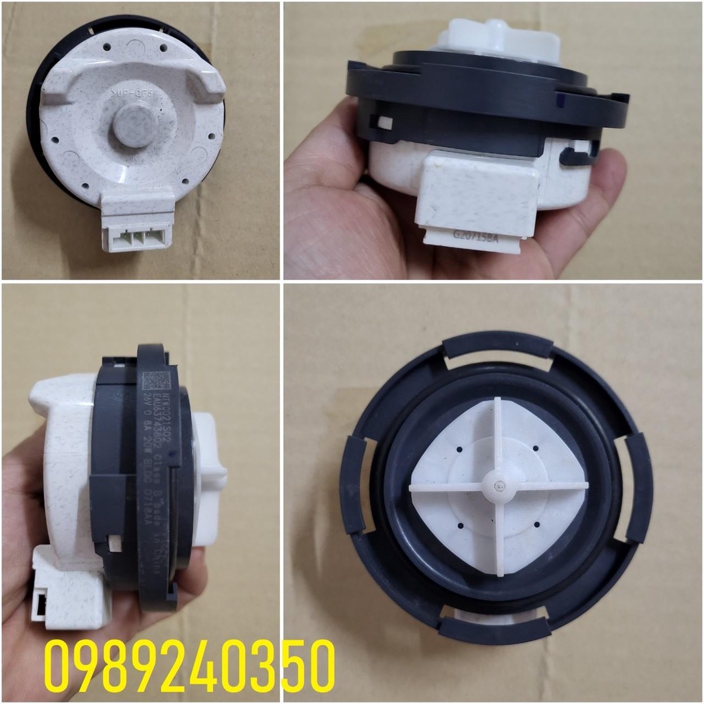 Bơm xả máy giặt LG 26V 20W 0,8A hàng hãng