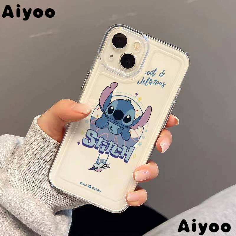 ✅Ốp Điện Thoại Mềm Chống Sốc In Hình Stitch Cho iPhone 13 / 14 12 / 11 xsmax xr 7 / 8plus
