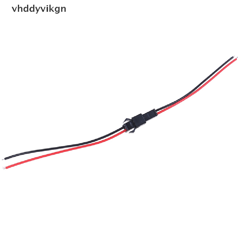 Set 5 Cặp Đầu Nối Dây Đèn LED 20cm SM 2Pin 3Pin 4Pin