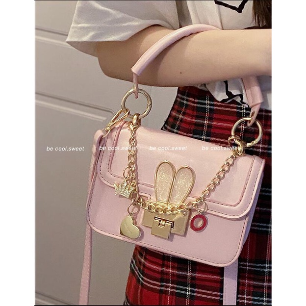 Túi Xách Đeo Vai Họa Tiết Thỏ Dễ Thương Thời Trang 2023 Cho Nữ