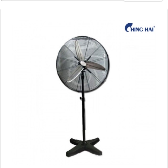 Quạt công nghiệp 24 đế nhựa 3 cánh trắng Chinghai HS24ĐN3Đ - Hàng chính hãng