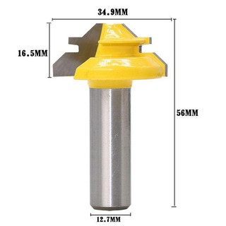 Mũi phay gỗ ghép cột góc vuông
