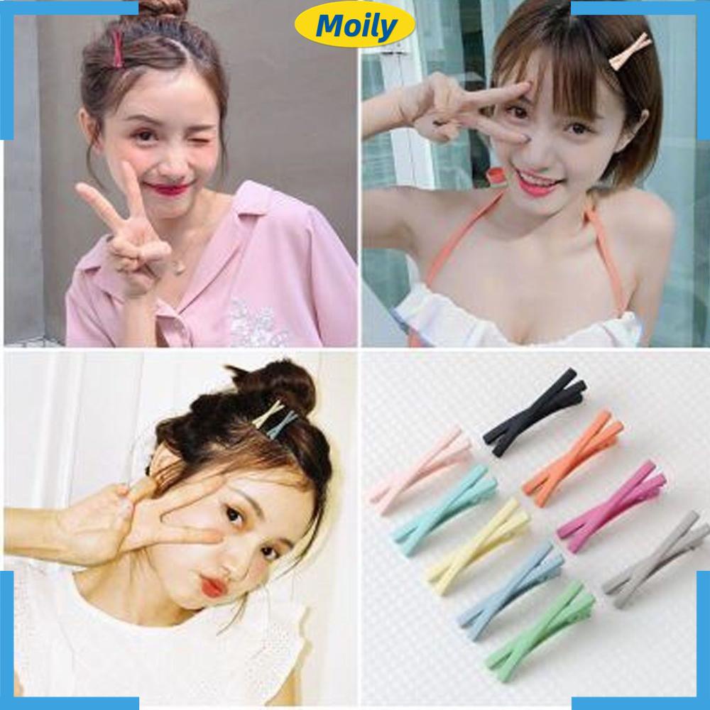 Kẹp Tóc Mái Màu Sắc Ngọt Ngào Phong Cách Hàn Quốc Cho Nữ