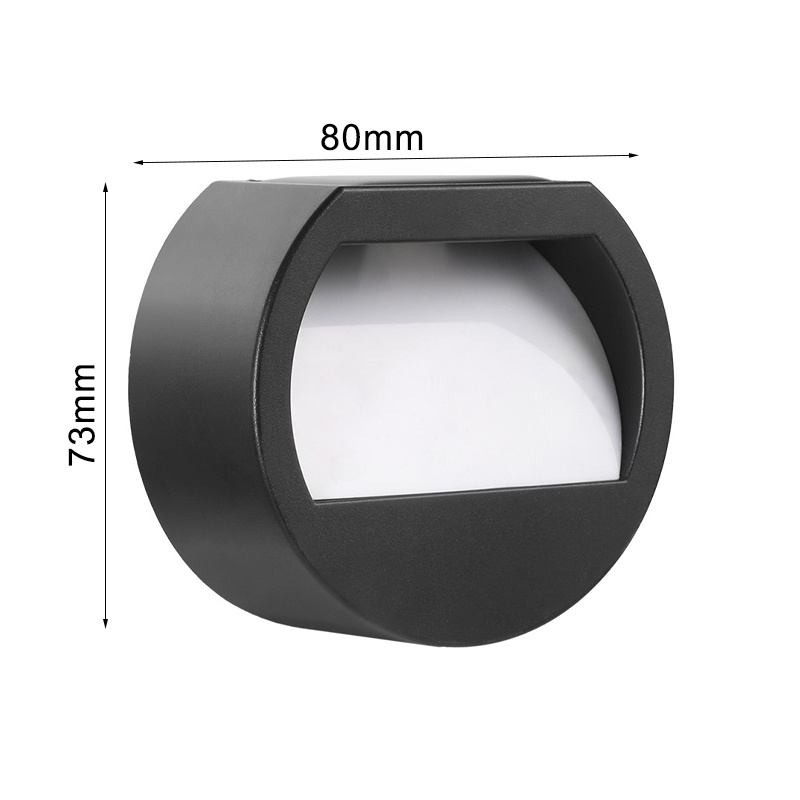 LED Solar Wall Lights Outdoor Waterproof Fence Lamp Security Lamp Garden Yard Fence Outdoor Wall-Mounted LED Solar Lights