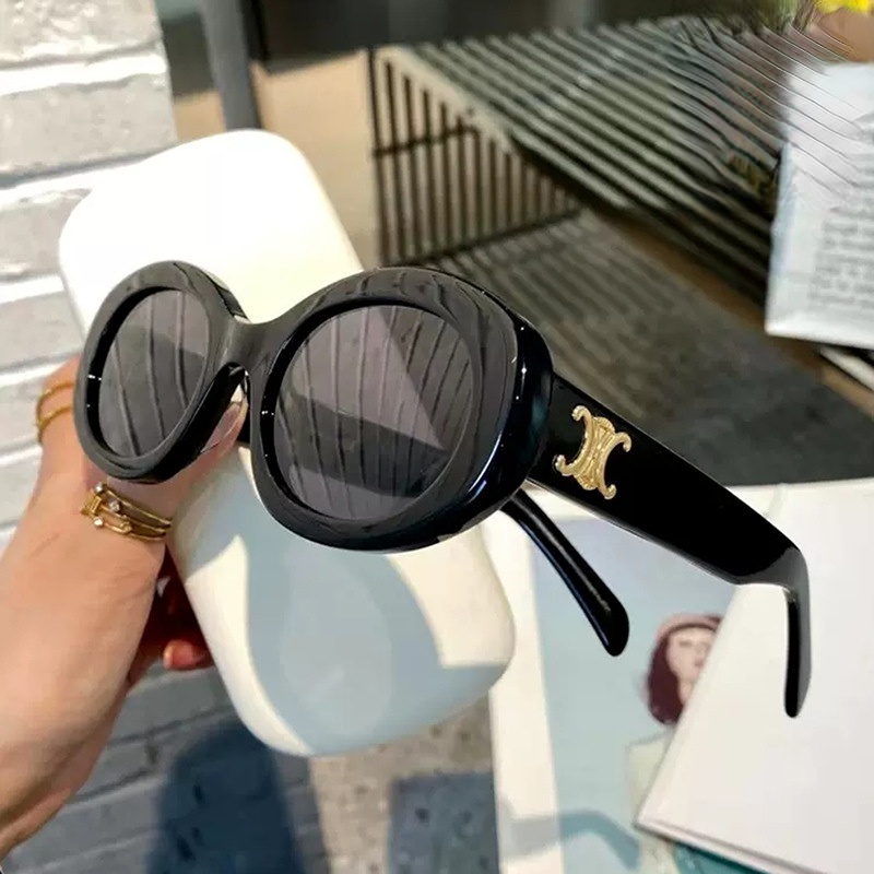 Kính Mát Gọng Vuông Thời Trang Mới Cho Nam Nữ Màu Sắc