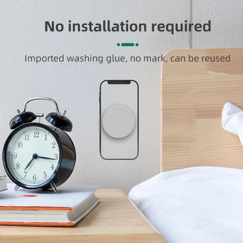 Giá Đỡ Điện Thoại Magsafe Hít Nam Châm Chắc Chắn Gắn Tường / Xe Hơi