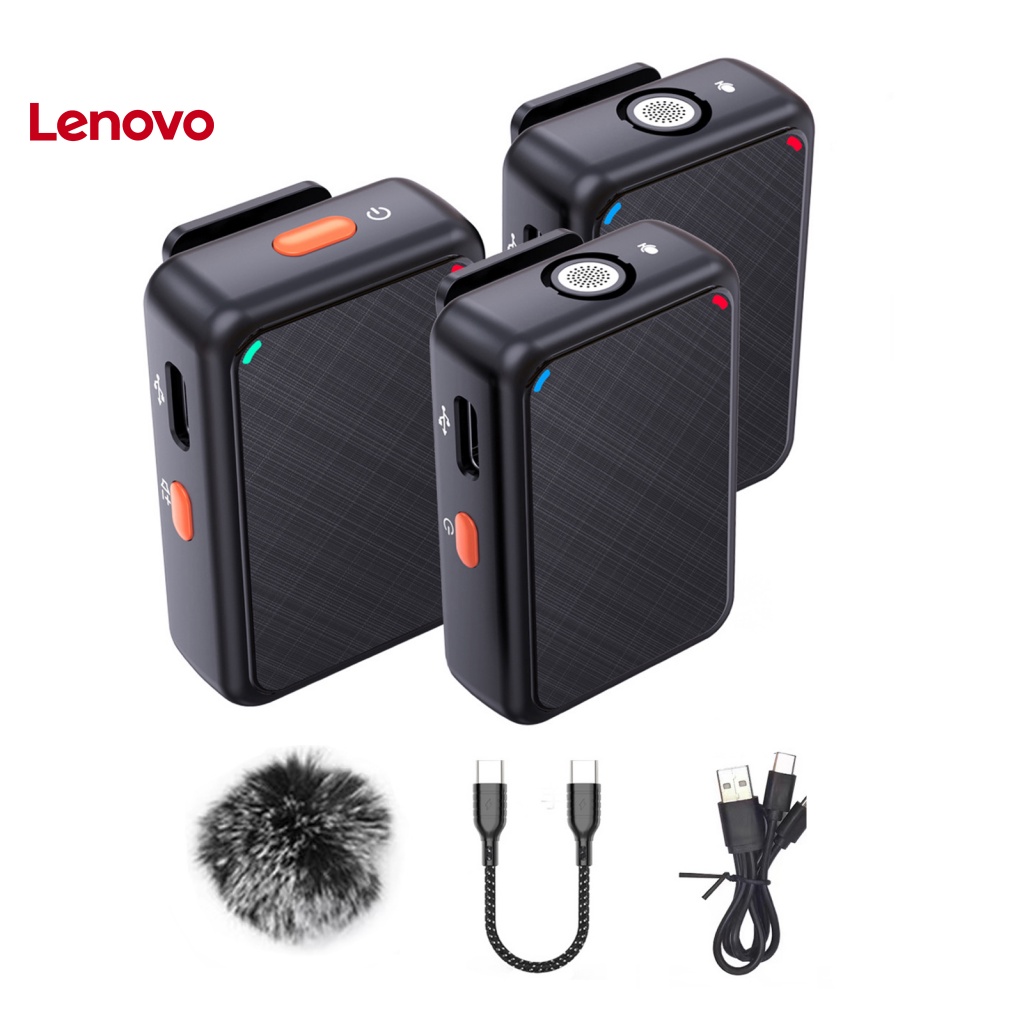 1 Bộ Micro Lavalier Có Hiệu Ứng Tự Động Giảm Tiếng Ồn Tần Số Cao