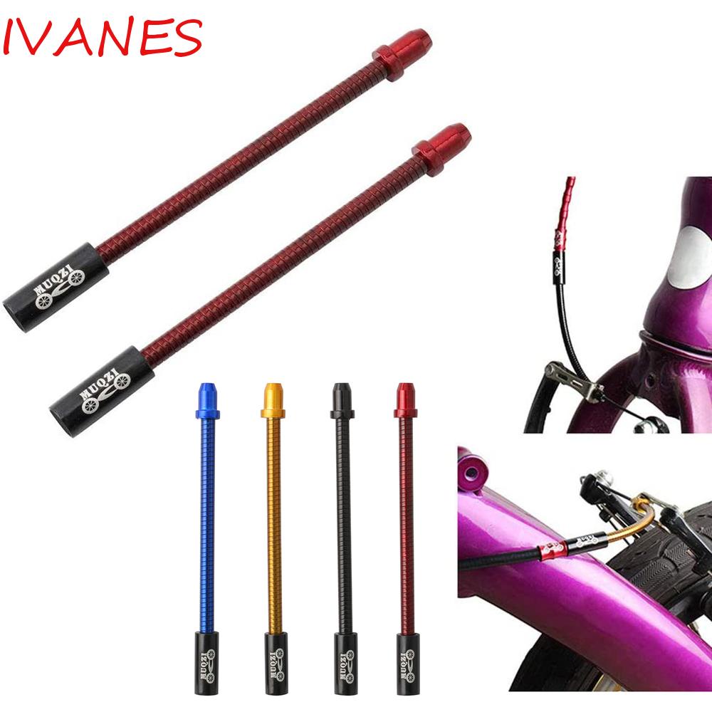 Set 2 Ống Dẫn Dầu Phanh Chữ V Bằng Thép Không Gỉ Cho Xe Đạp Leo Núi