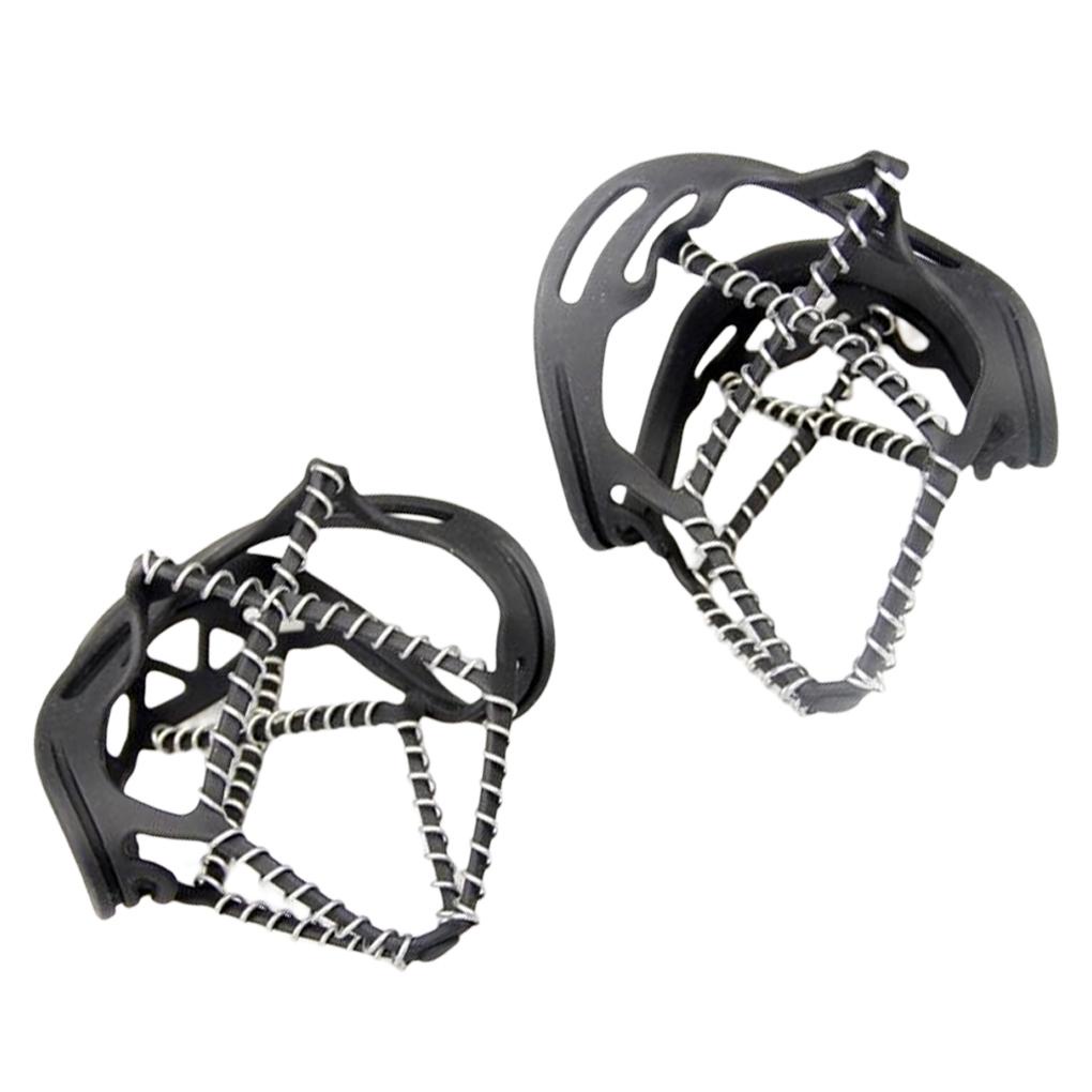 1 Cặp Đế Lót Giày Đi Tuyết Chống Trượt Thay Thế Tiện Dụng