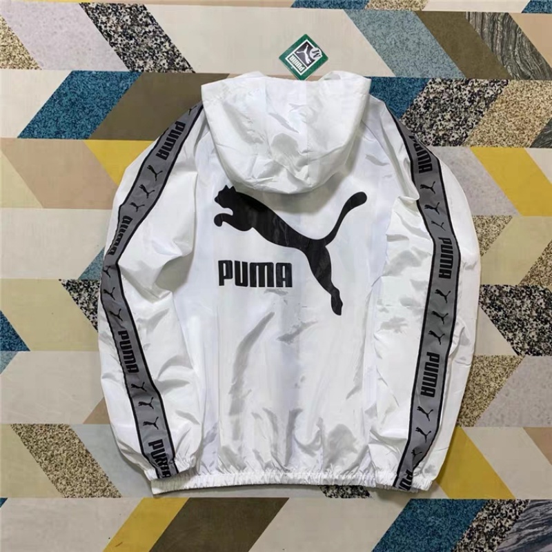 Áo Khoác Thể Thao Puma 100% Chính Hãng Có Mũ Trùm Thoáng Khí Dành Cho Cặp Đôi