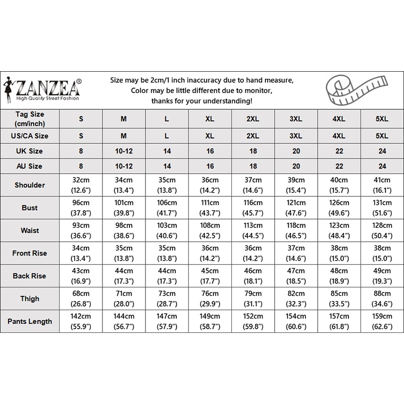 Áo liền quần ZANZEA dáng dài ống rộng thời trang cho nữ