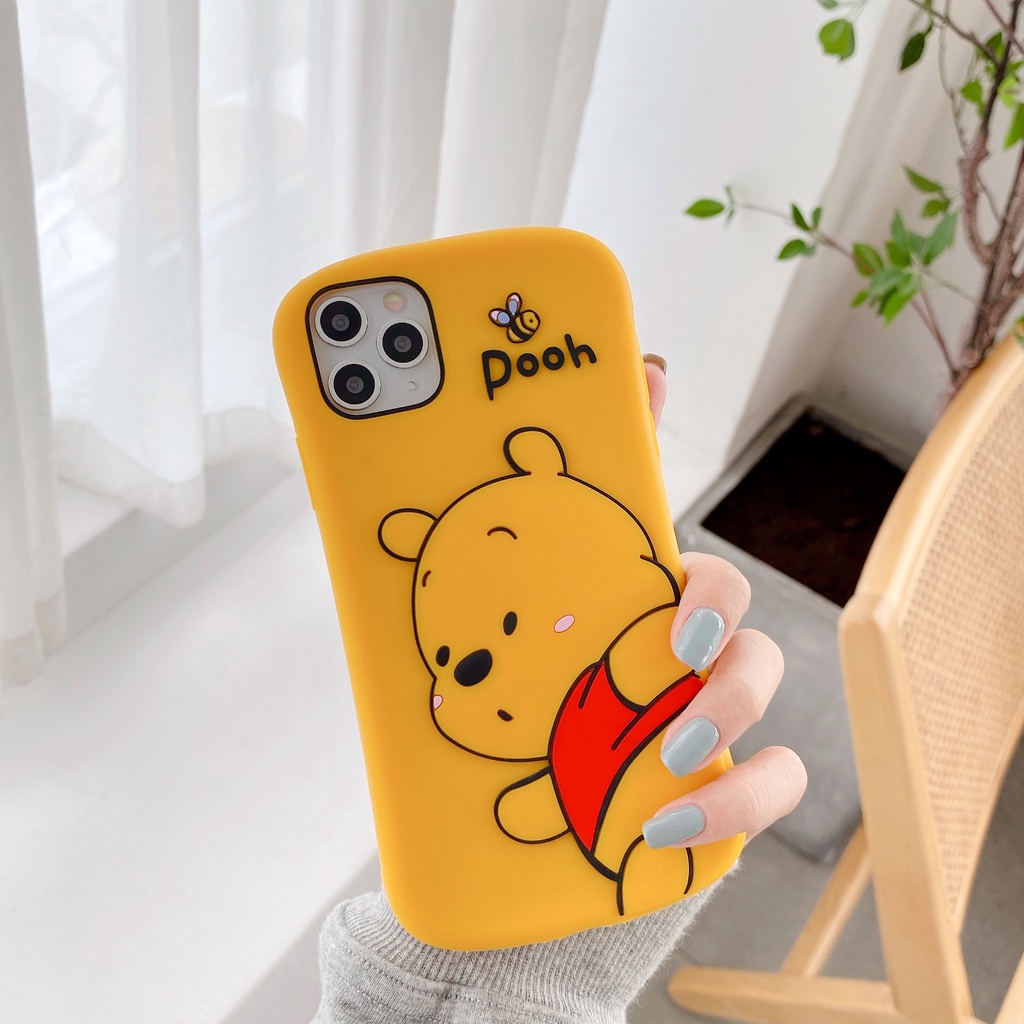 Ốp Điện Thoại Mềm Chống Sốc In Hình Gấu Pooh Hoạt Hình Cho Iphone 14 14PRO max 13 12PRO max 13pro max 11 XS MAX6 / 7 / 8PLUS