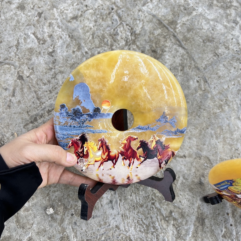 Đồng điếu đá 15cm in 3D có đế